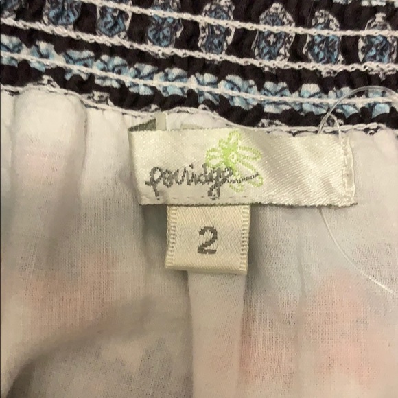 Flouncy, colorful mini skirt - Picture 3 of 4